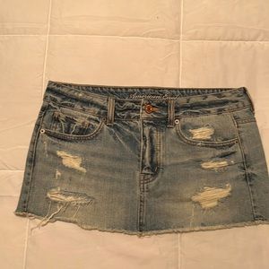 Like New Junior's American Eagle Short Jean Skirt